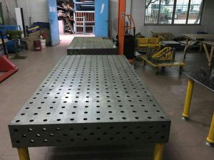 铸铁平台厂家制造生产三维焊接平台的工艺流程
